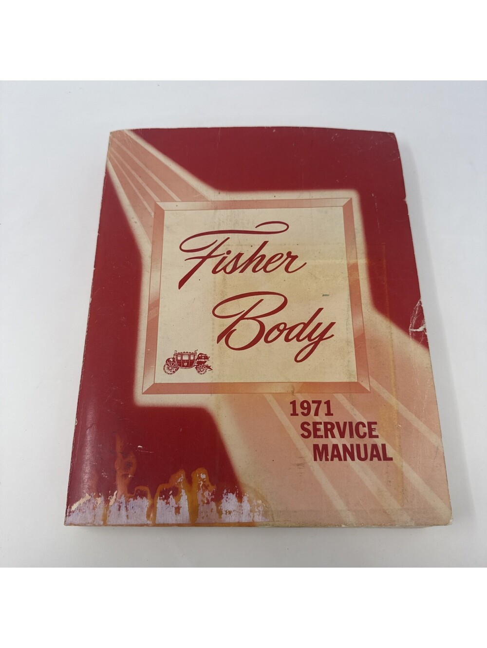 1971 Fisher Body Service Manual Original Buick Cadillac Chevy Olds Pontiac Shop